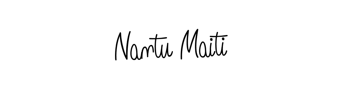 Here are the top 10 professional signature styles for the name Nantu Maiti. These are the best autograph styles you can use for your name. Nantu Maiti signature style 5 images and pictures png