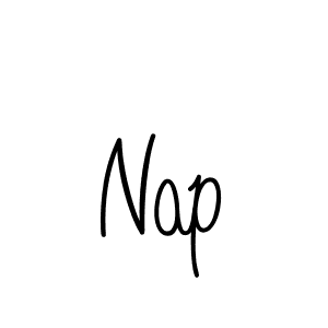 if you are searching for the best signature style for your name Nap. so please give up your signature search. here we have designed multiple signature styles  using Angelique-Rose-font-FFP. Nap signature style 5 images and pictures png