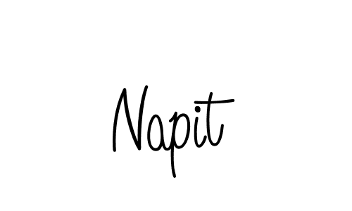 How to Draw Napit signature style? Angelique-Rose-font-FFP is a latest design signature styles for name Napit. Napit signature style 5 images and pictures png