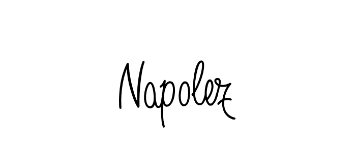 Best and Professional Signature Style for Napolez. Angelique-Rose-font-FFP Best Signature Style Collection. Napolez signature style 5 images and pictures png