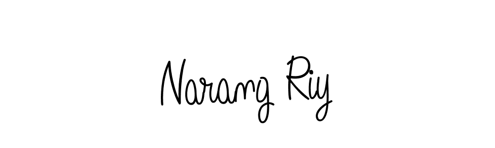 Also we have Narang Riy name is the best signature style. Create professional handwritten signature collection using Angelique-Rose-font-FFP autograph style. Narang Riy signature style 5 images and pictures png