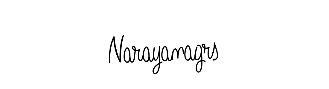 Make a beautiful signature design for name Narayanagrs. Use this online signature maker to create a handwritten signature for free. Narayanagrs signature style 5 images and pictures png