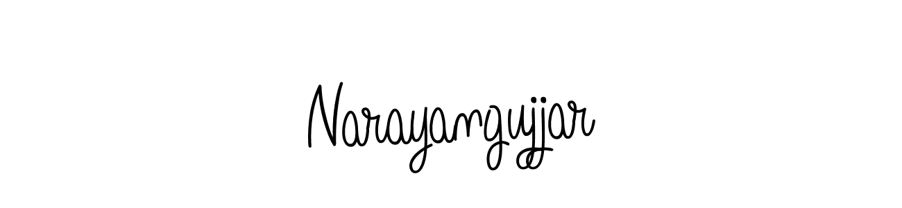 The best way (Angelique-Rose-font-FFP) to make a short signature is to pick only two or three words in your name. The name Narayangujjar include a total of six letters. For converting this name. Narayangujjar signature style 5 images and pictures png