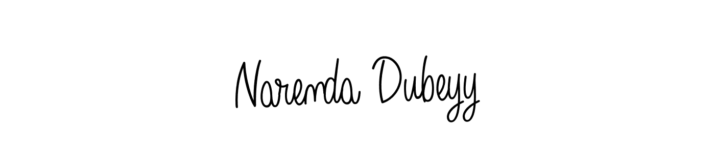 Also You can easily find your signature by using the search form. We will create Narenda Dubeyy name handwritten signature images for you free of cost using Angelique-Rose-font-FFP sign style. Narenda Dubeyy signature style 5 images and pictures png