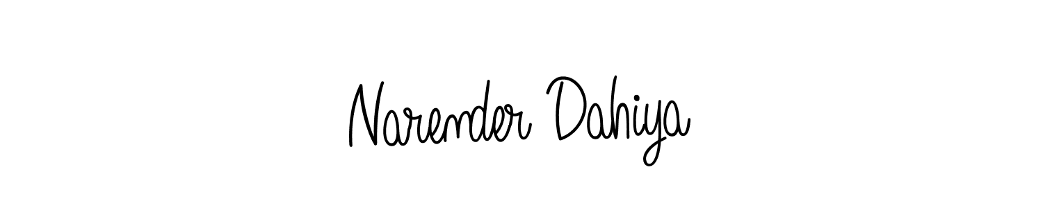 Best and Professional Signature Style for Narender Dahiya. Angelique-Rose-font-FFP Best Signature Style Collection. Narender Dahiya signature style 5 images and pictures png