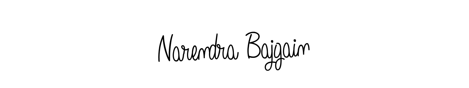 Best and Professional Signature Style for Narendra Bajgain. Angelique-Rose-font-FFP Best Signature Style Collection. Narendra Bajgain signature style 5 images and pictures png