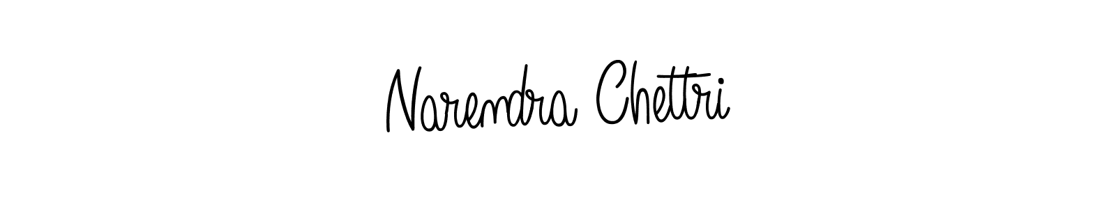 Make a beautiful signature design for name Narendra Chettri. With this signature (Angelique-Rose-font-FFP) style, you can create a handwritten signature for free. Narendra Chettri signature style 5 images and pictures png