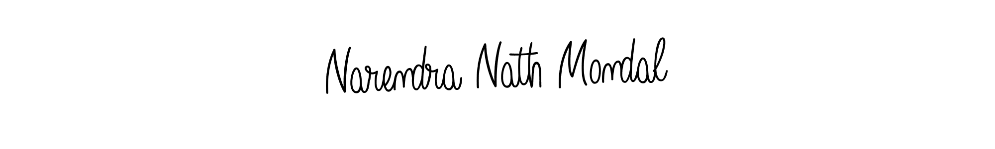 Also we have Narendra Nath Mondal name is the best signature style. Create professional handwritten signature collection using Angelique-Rose-font-FFP autograph style. Narendra Nath Mondal signature style 5 images and pictures png