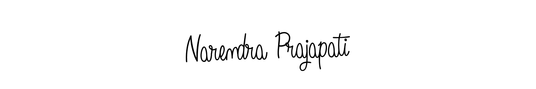 Make a short Narendra Prajapati signature style. Manage your documents anywhere anytime using Angelique-Rose-font-FFP. Create and add eSignatures, submit forms, share and send files easily. Narendra Prajapati signature style 5 images and pictures png