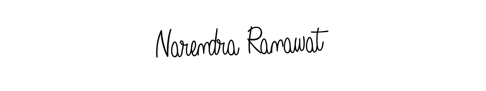 The best way (Angelique-Rose-font-FFP) to make a short signature is to pick only two or three words in your name. The name Narendra Ranawat include a total of six letters. For converting this name. Narendra Ranawat signature style 5 images and pictures png