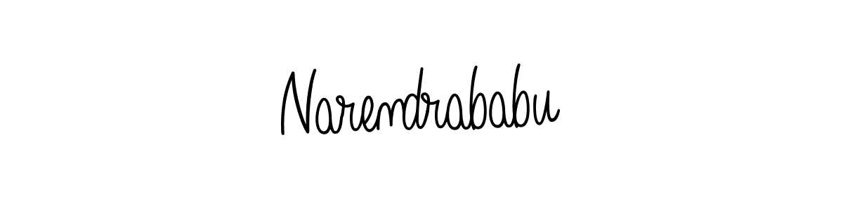 How to make Narendrababu signature? Angelique-Rose-font-FFP is a professional autograph style. Create handwritten signature for Narendrababu name. Narendrababu signature style 5 images and pictures png