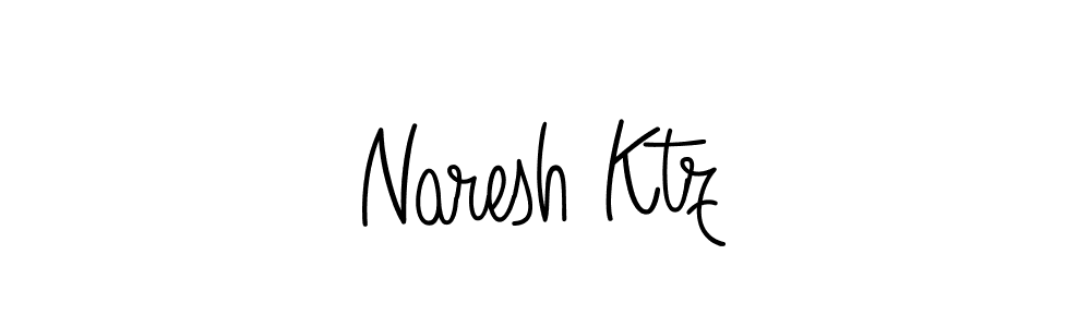 Make a beautiful signature design for name Naresh Ktz. Use this online signature maker to create a handwritten signature for free. Naresh Ktz signature style 5 images and pictures png