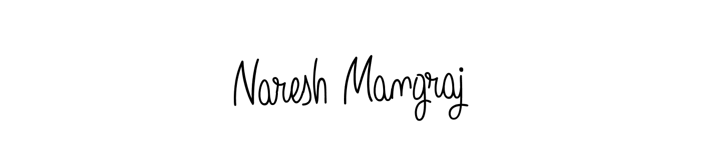 Make a beautiful signature design for name Naresh Mangraj. Use this online signature maker to create a handwritten signature for free. Naresh Mangraj signature style 5 images and pictures png