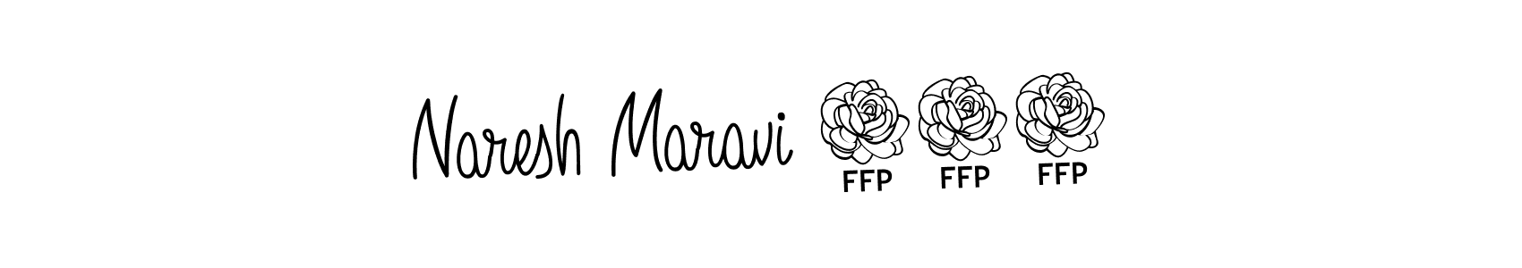 Create a beautiful signature design for name Naresh Maravi 750. With this signature (Angelique-Rose-font-FFP) fonts, you can make a handwritten signature for free. Naresh Maravi 750 signature style 5 images and pictures png