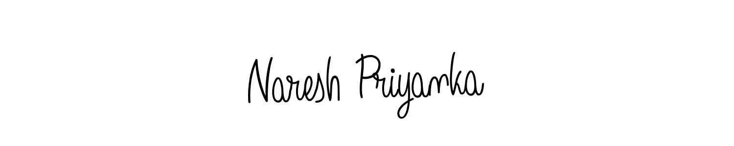 It looks lik you need a new signature style for name Naresh Priyanka. Design unique handwritten (Angelique-Rose-font-FFP) signature with our free signature maker in just a few clicks. Naresh Priyanka signature style 5 images and pictures png