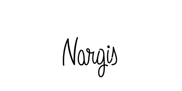 if you are searching for the best signature style for your name Nargis. so please give up your signature search. here we have designed multiple signature styles  using Angelique-Rose-font-FFP. Nargis signature style 5 images and pictures png