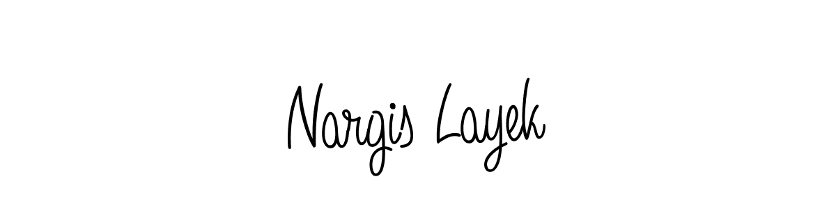 Here are the top 10 professional signature styles for the name Nargis Layek. These are the best autograph styles you can use for your name. Nargis Layek signature style 5 images and pictures png