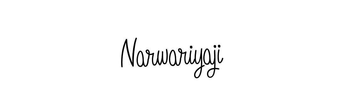 Once you've used our free online signature maker to create your best signature Angelique-Rose-font-FFP style, it's time to enjoy all of the benefits that Narwariyaji name signing documents. Narwariyaji signature style 5 images and pictures png