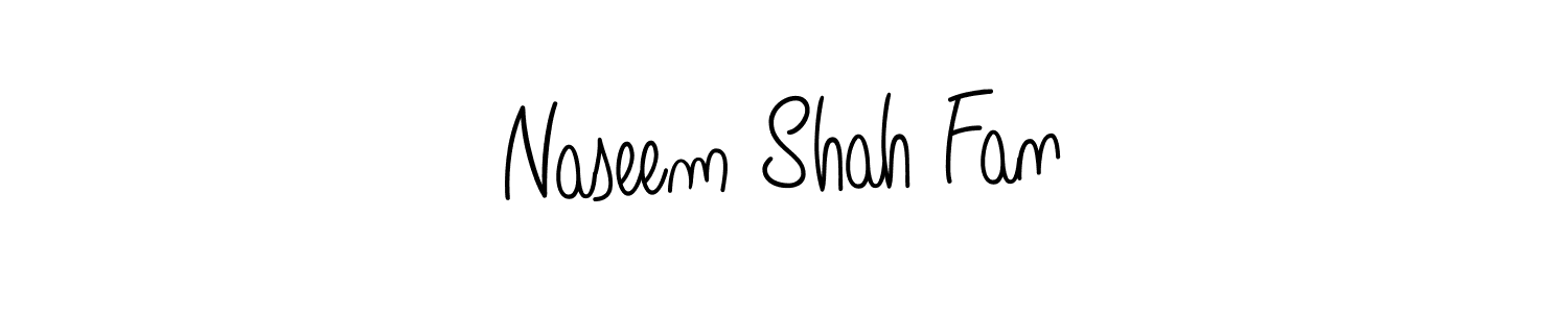 How to make Naseem Shah Fan signature? Angelique-Rose-font-FFP is a professional autograph style. Create handwritten signature for Naseem Shah Fan name. Naseem Shah Fan signature style 5 images and pictures png