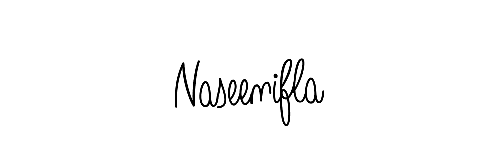 Make a beautiful signature design for name Naseenifla. Use this online signature maker to create a handwritten signature for free. Naseenifla signature style 5 images and pictures png