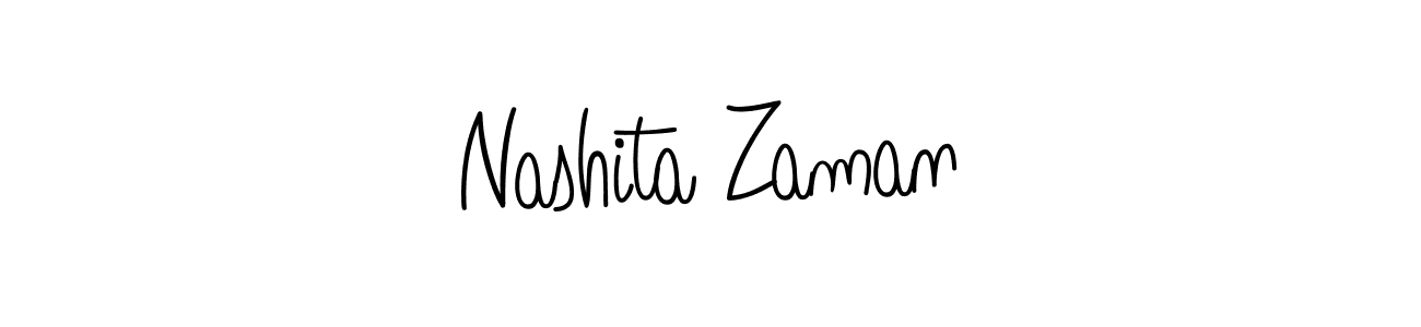 How to Draw Nashita Zaman signature style? Angelique-Rose-font-FFP is a latest design signature styles for name Nashita Zaman. Nashita Zaman signature style 5 images and pictures png