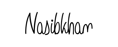 Quickly download Nasibkhan name signature in high-resolution PNG using Angelique-Rose-font-FFP style. Ready to insert into PDFs and online applications. Nasibkhan signature style 5 images and pictures png