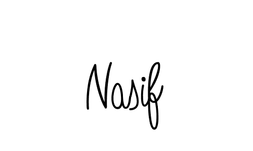 Create a beautiful signature design for name Nasif. With this signature (Angelique-Rose-font-FFP) fonts, you can make a handwritten signature for free. Nasif signature style 5 images and pictures png