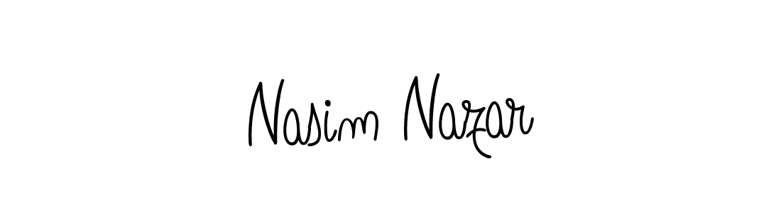 Best and Professional Signature Style for Nasim Nazar. Angelique-Rose-font-FFP Best Signature Style Collection. Nasim Nazar signature style 5 images and pictures png