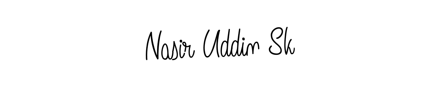 You can use this online signature creator to create a handwritten signature for the name Nasir Uddin Sk. This is the best online autograph maker. Nasir Uddin Sk signature style 5 images and pictures png