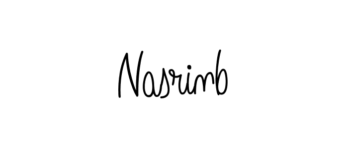 Check out images of Autograph of Nasrinb name. Actor Nasrinb Signature Style. Angelique-Rose-font-FFP is a professional sign style online. Nasrinb signature style 5 images and pictures png