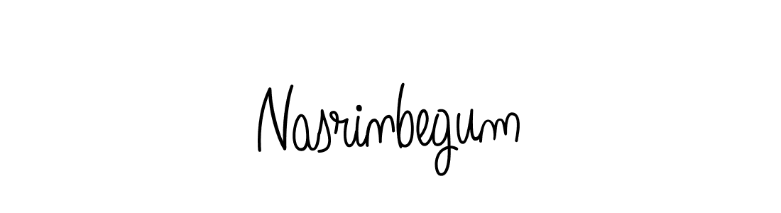 Angelique-Rose-font-FFP is a professional signature style that is perfect for those who want to add a touch of class to their signature. It is also a great choice for those who want to make their signature more unique. Get Nasrinbegum name to fancy signature for free. Nasrinbegum signature style 5 images and pictures png