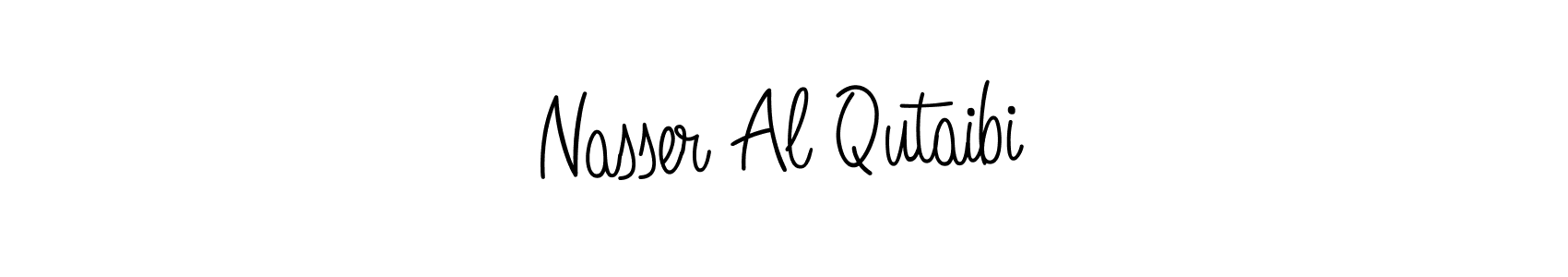 How to make Nasser Al Qutaibi name signature. Use Angelique-Rose-font-FFP style for creating short signs online. This is the latest handwritten sign. Nasser Al Qutaibi signature style 5 images and pictures png