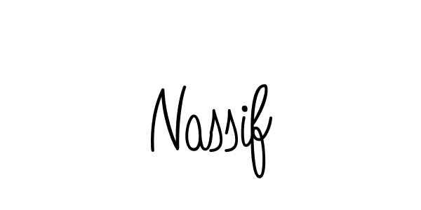 Angelique-Rose-font-FFP is a professional signature style that is perfect for those who want to add a touch of class to their signature. It is also a great choice for those who want to make their signature more unique. Get Nassif name to fancy signature for free. Nassif signature style 5 images and pictures png
