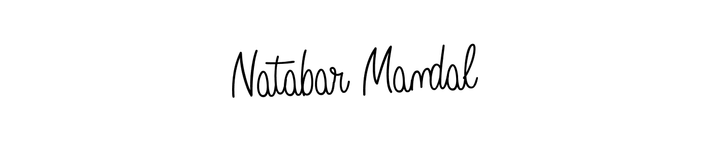 Make a beautiful signature design for name Natabar Mandal. Use this online signature maker to create a handwritten signature for free. Natabar Mandal signature style 5 images and pictures png