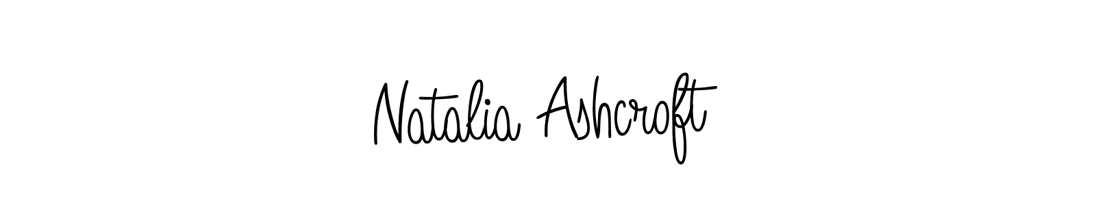 Natalia Ashcroft stylish signature style. Best Handwritten Sign (Angelique-Rose-font-FFP) for my name. Handwritten Signature Collection Ideas for my name Natalia Ashcroft. Natalia Ashcroft signature style 5 images and pictures png