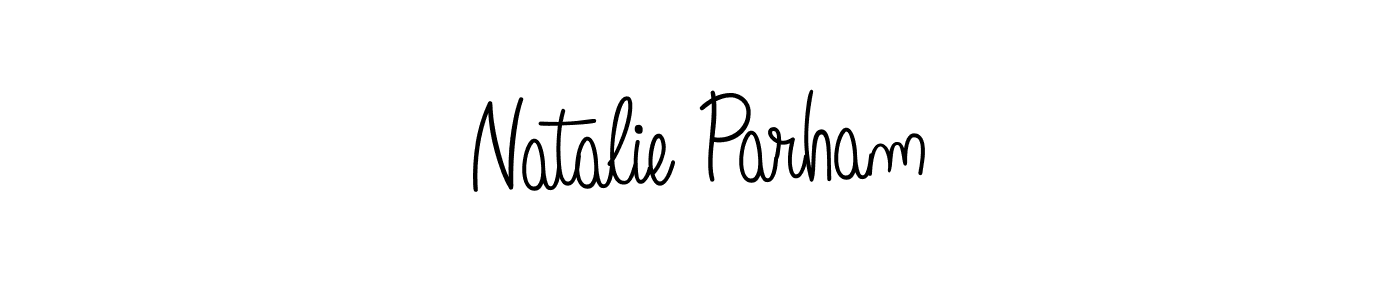 Design your own signature with our free online signature maker. With this signature software, you can create a handwritten (Angelique-Rose-font-FFP) signature for name Natalie Parham. Natalie Parham signature style 5 images and pictures png