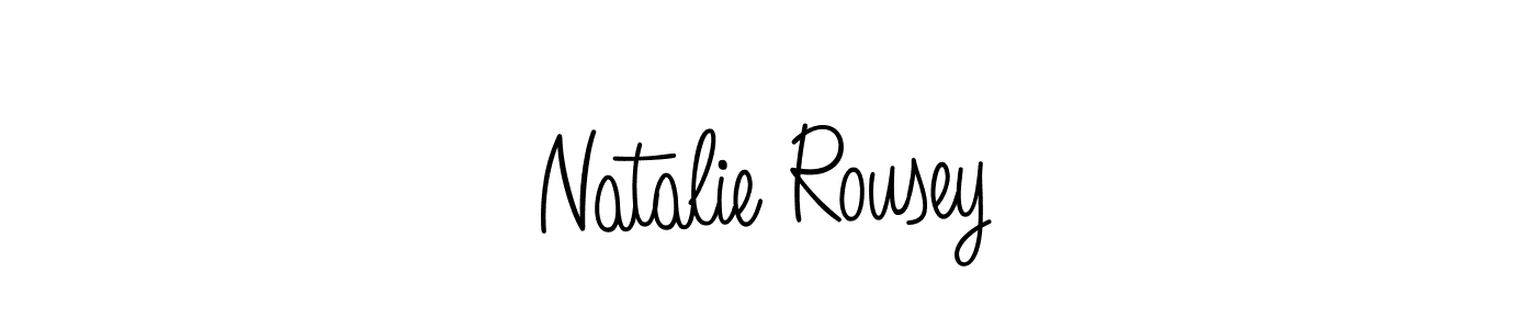 It looks lik you need a new signature style for name Natalie Rousey. Design unique handwritten (Angelique-Rose-font-FFP) signature with our free signature maker in just a few clicks. Natalie Rousey signature style 5 images and pictures png