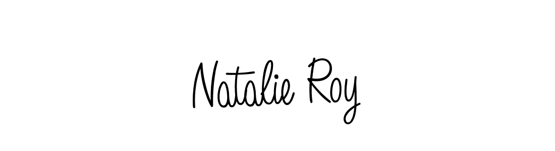 The best way (Angelique-Rose-font-FFP) to make a short signature is to pick only two or three words in your name. The name Natalie Roy include a total of six letters. For converting this name. Natalie Roy signature style 5 images and pictures png