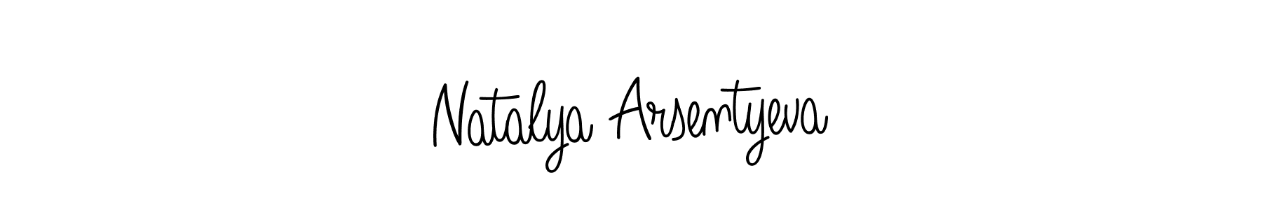 Use a signature maker to create a handwritten signature online. With this signature software, you can design (Angelique-Rose-font-FFP) your own signature for name Natalya Arsentyeva. Natalya Arsentyeva signature style 5 images and pictures png