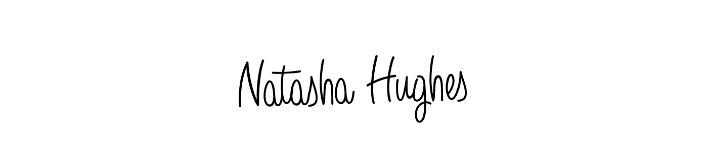 The best way (Angelique-Rose-font-FFP) to make a short signature is to pick only two or three words in your name. The name Natasha Hughes include a total of six letters. For converting this name. Natasha Hughes signature style 5 images and pictures png