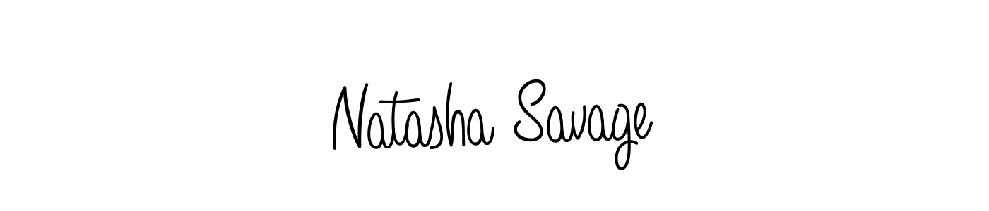 Also we have Natasha Savage name is the best signature style. Create professional handwritten signature collection using Angelique-Rose-font-FFP autograph style. Natasha Savage signature style 5 images and pictures png