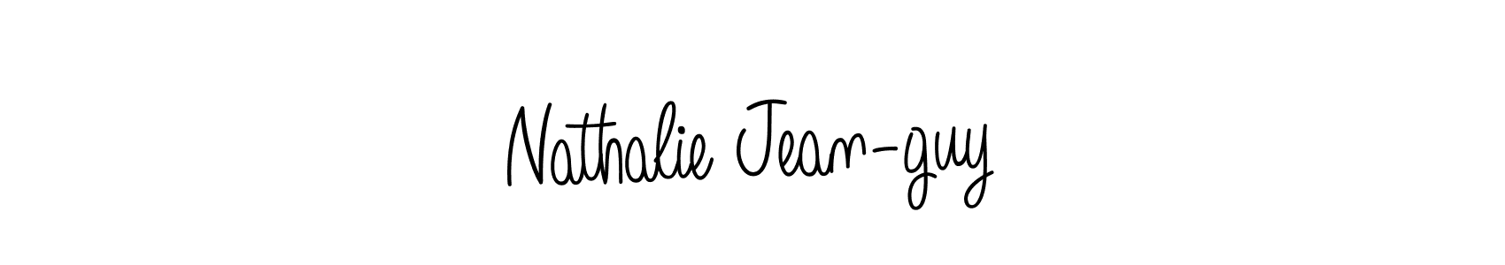 Create a beautiful signature design for name Nathalie Jean-guy. With this signature (Angelique-Rose-font-FFP) fonts, you can make a handwritten signature for free. Nathalie Jean-guy signature style 5 images and pictures png