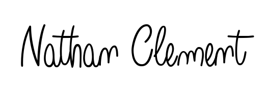 Looking for an artistic signature for Nathan Clement? The Angelique-Rose-font-FFP calligraphy style gives a sophisticated flow suitable for business cards and emails. Nathan Clement signature style 5 images and pictures png
