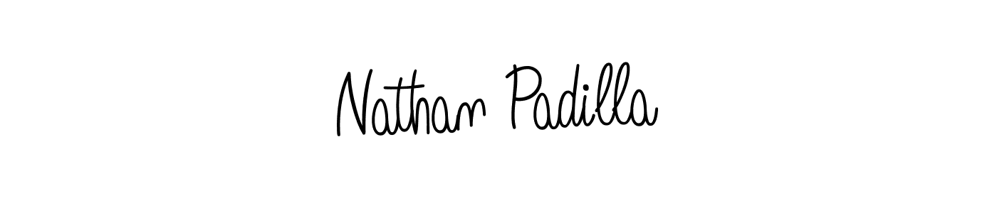 Nathan Padilla stylish signature style. Best Handwritten Sign (Angelique-Rose-font-FFP) for my name. Handwritten Signature Collection Ideas for my name Nathan Padilla. Nathan Padilla signature style 5 images and pictures png