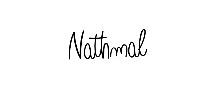Create a beautiful signature design for name Nathmal. With this signature (Angelique-Rose-font-FFP) fonts, you can make a handwritten signature for free. Nathmal signature style 5 images and pictures png