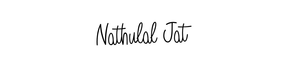 if you are searching for the best signature style for your name Nathulal Jat. so please give up your signature search. here we have designed multiple signature styles  using Angelique-Rose-font-FFP. Nathulal Jat signature style 5 images and pictures png