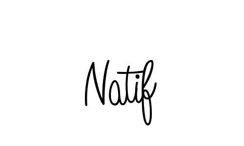 Create a beautiful signature design for name Natif. With this signature (Angelique-Rose-font-FFP) fonts, you can make a handwritten signature for free. Natif signature style 5 images and pictures png