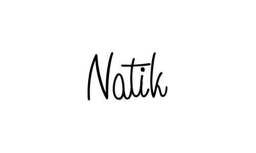 Check out images of Autograph of Natik name. Actor Natik Signature Style. Angelique-Rose-font-FFP is a professional sign style online. Natik signature style 5 images and pictures png