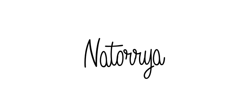 Natorrya stylish signature style. Best Handwritten Sign (Angelique-Rose-font-FFP) for my name. Handwritten Signature Collection Ideas for my name Natorrya. Natorrya signature style 5 images and pictures png
