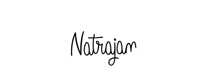 Create a beautiful signature design for name Natrajan. With this signature (Angelique-Rose-font-FFP) fonts, you can make a handwritten signature for free. Natrajan signature style 5 images and pictures png